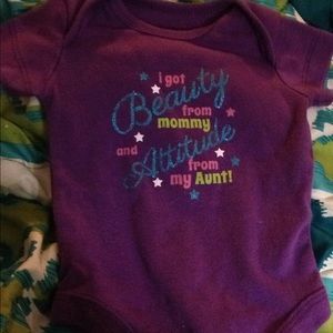 Baby girl onesie